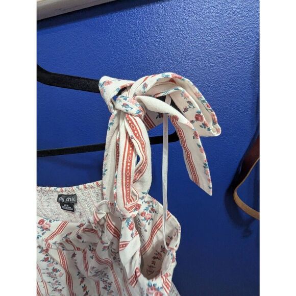 City Chic Dress Violet in Peach - Picture 7 of 8